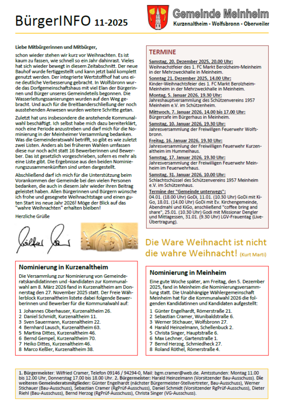 BürgerINFO 11-2025